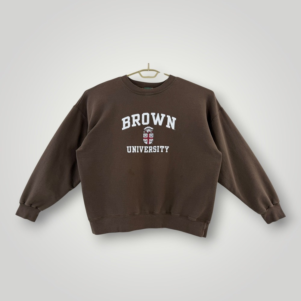 Ivysport Brown University Crewneck Sweatshirt Brown XL Collegiate Fleece